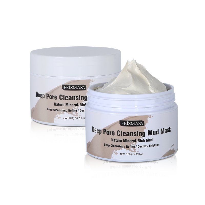 Logo Clay Powder Face Skin Mask Vitamin C  Mud Mask for Deep Cleansing Minimize Pores Moisturizing Clay Mask thumbnail 13